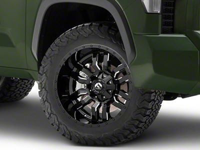 Fuel Wheels Sledge Gloss Black Milled 6-Lug Wheel; 20x9; 19mm Offset (22-25 Tundra)
