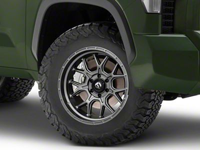 Fuel Wheels Tech Matte Anthracite 6-Lug Wheel; 18x9; 1mm Offset (22-25 Tundra)