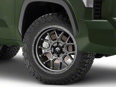 Fuel Wheels Tech Matte Anthracite 6-Lug Wheel; 20x9; 1mm Offset (22-25 Tundra)