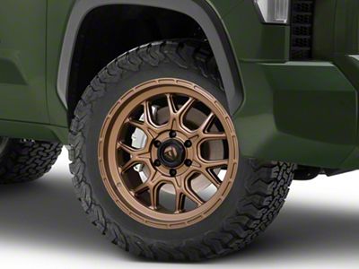 Fuel Wheels Tech Matte Bronze 6-Lug Wheel; 20x9; 20mm Offset (22-26 Tundra)