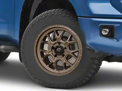 Fuel Wheels Tech Matte Bronze 5-Lug Wheel; 18x9; 20mm Offset (14-21 Tundra)