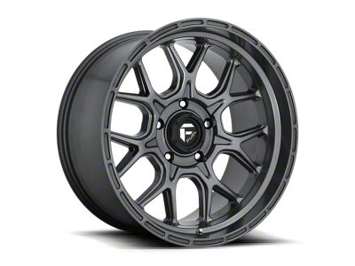 Fuel Wheels Tech Matte Gunmetal 6-Lug Wheel; 17x9; 1mm Offset (22-26 Tundra)