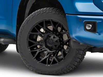 Fuel Wheels Twitch Blackout 5-Lug Wheel; 22x10; -18mm Offset (14-21 Tundra)