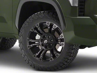 Fuel Wheels Vapor Matte Black Double Dark Tint 6-Lug Wheel; 20x10; -18mm Offset (22-25 Tundra)