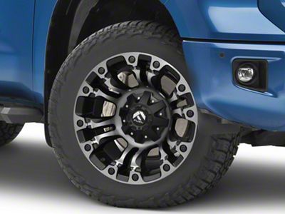 Fuel Wheels Vapor Matte Black Gray Tint 5-Lug Wheel; 20x9; 20mm Offset (14-21 Tundra)