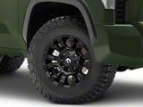 Fuel Wheels Vapor Matte Black 6-Lug Wheel; 18x9; 19mm Offset (22-25 Tundra)