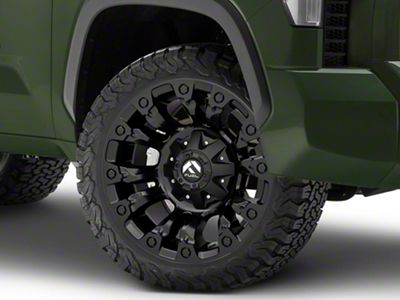 Fuel Wheels Vapor Matte Black 6-Lug Wheel; 22x10; -19mm Offset (22-25 Tundra)