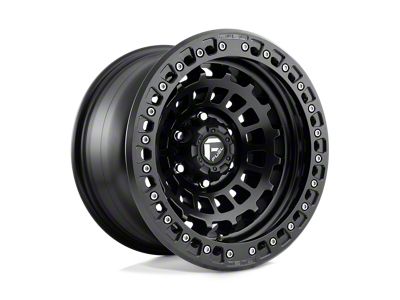 Fuel Wheels Zephyr Beadlock Matte Black 5-Lug Wheel; 17x9; -15mm Offset (14-21 Tundra)