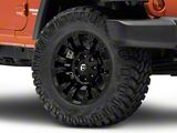 Fuel Wheels Vapor Matte Black Wheel; 18x9; -12mm Offset (07-18 Jeep Wrangler JK)