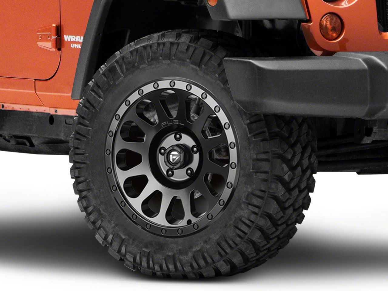 ジョンソンRoadWARRIOR　 マッドブラック Moto Metal Jeep Wrangler Spider Gloss Black Wheel; 20x10
