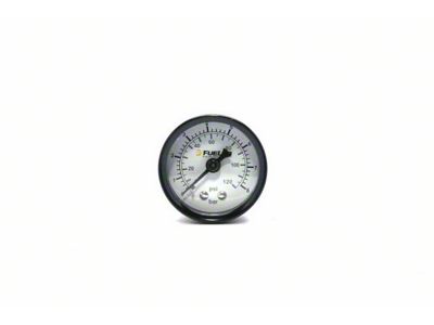 Fuelab EFI 1.50-Inch Fuel Pressure Gauge; 0-120PSI; Dual BAR/PSI Scale (Universal; Some Adaptation May Be Required)