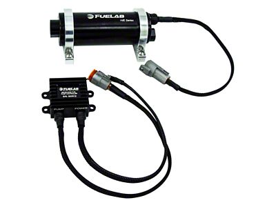 Fuelab High Efficiency EFI In-Line Twin Screw Brushless Fuel Pump; -8AN; 1100 LPH (Universal; Some Adaptation May Be Required)