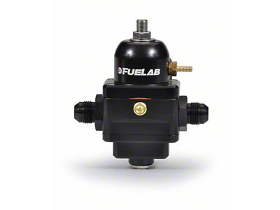 Fuelab EFI Adjustable Fuel Pressure Regulator; -6AN; 25-90 PSI (Universal; Some Adaptation May Be Required)