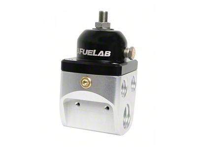 Fuelab Universal CARB Adjustable Fuel Pressure Regulator; 2-4 PSI (Universal; Some Adaptation May Be Required)