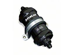 Fuelab Fuel Filter; -6AN; 40 Micron; Black (Universal; Some Adaptation May Be Required)