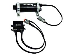 Fuelab High Efficiency EFI In-Line Twin Screw Brushless Fuel Pump; -8AN; 400 LPH (Universal; Some Adaptation May Be Required)
