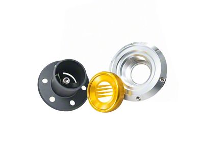 Fuelab Remote Fuel Filler Neck, Flange and Cap (Universal; Some Adaptation May Be Required)