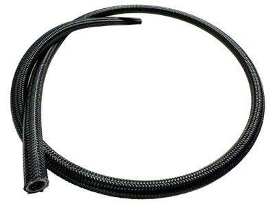Fuelab Black Nylon Steel Braided PTFE Lined Hose; -12AN; 20-Foot Roll