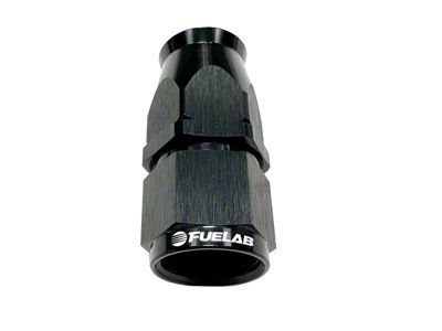 Fuelab PTFE Straight Swivel Hose End; -10AN