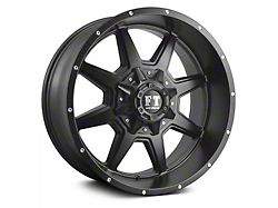 Full Throttle Off Road FT2 Satin Black 6-Lug Wheel; 20x10; 0mm Offset (25-26 4Runner)