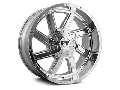 Full Throttle Off Road FT1 Chrome 5-Lug Wheel; 20x12; -44mm Offset (07-13 Tundra)