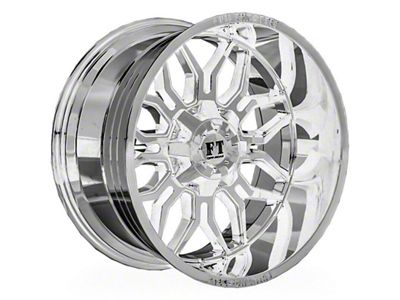 Full Throttle Off Road FT9 Chrome 6-Lug Wheel; 20x12; -44mm Offset (10-24 4Runner)