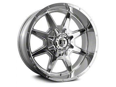 Full Throttle Off Road FT2 Chrome 6-Lug Wheel; 18x9; 0mm Offset (21-25 Bronco, Excluding Raptor)