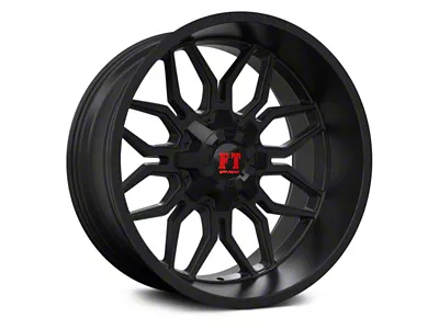 Full Throttle Off Road FT9 Satin Black 6-Lug Wheel; 20x10; -24mm Offset (22-25 Tundra)