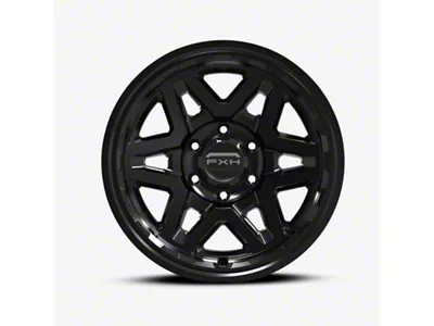 FXH Wheels X01 Satin Black 6-Lug Wheel; 17x8.5; 0mm Offset (03-09 4Runner)