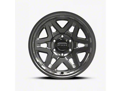 FXH Wheels X01 Gunmetal 6-Lug Wheel; 17x8.5; 20mm Offset (03-09 4Runner)