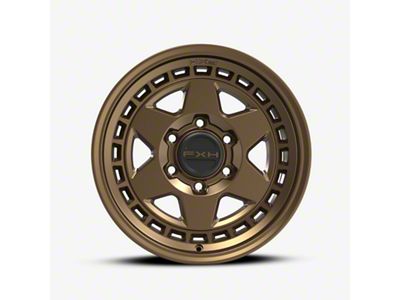 FXH Wheels X04 Bronze 6-Lug Wheel; 17x8.5; 0mm Offset (05-15 Tacoma)