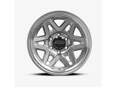 FXH Wheels X01 Machined Face 6-Lug Wheel; 17x8.5; 0mm Offset (25-26 4Runner)