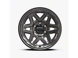 FXH Wheels X01 Gunmetal 6-Lug Wheel; 17x8.5; 20mm Offset (21-25 Bronco, Excluding Raptor)
