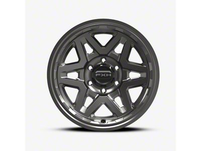 FXH Wheels X01 Gunmetal 6-Lug Wheel; 17x8.5; 20mm Offset (24-25 Tacoma)