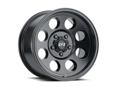 G-FX TR-16 Matte Black 6-Lug Wheel; 17x9; 0mm Offset (24-25 Tacoma)