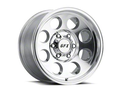 G-FX TR-16 Polished 6-Lug Wheel; 17x9; 0mm Offset (24-25 Tacoma)