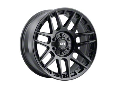 G-FX TM8 Matte Black 6-Lug Wheel; 17x8.5; -6mm Offset (25-26 4Runner)