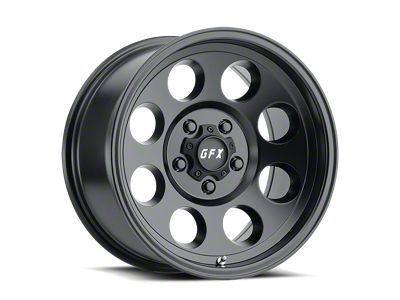 G-FX TR-16 Matte Black 6-Lug Wheel; 17x9; 0mm Offset (25-26 4Runner)
