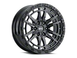 G-FX TR-24 Matte Black 6-Lug Wheel; 17x9; 12mm Offset (25-26 4Runner)