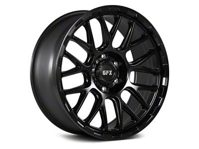 G-FX TM7 Matte Black 6-Lug Wheel; 18x9; 12mm Offset (22-25 Bronco Raptor)