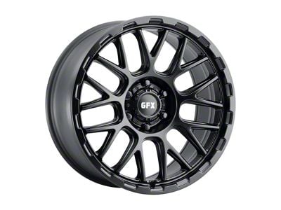G-FX TM7 Matte Black 6-Lug Wheel; 20x9; 12mm Offset (21-25 Bronco, Excluding Raptor)