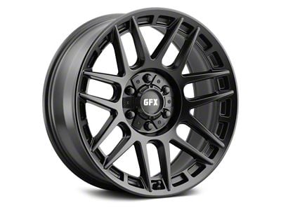 G-FX TM8 Matte Black 6-Lug Wheel; 17x8.5; 18mm Offset (21-25 Bronco, Excluding Raptor)