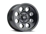 G-FX TR-16 Matte Black 6-Lug Wheel; 17x9; 12mm Offset (21-25 Bronco, Excluding Raptor)