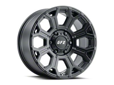 G-FX TR-19 Matte Black 6-Lug Wheel; 20x9; 12mm Offset (21-25 Bronco, Excluding Raptor)