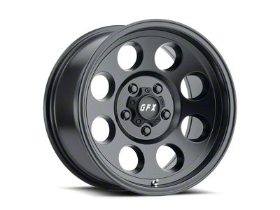 G-FX TR-16 Matte Black Wheel; 18x9; 12mm Offset (07-18 Jeep Wrangler JK)
