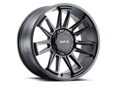 G-FX TR21 Matte Black Wheel; 18x9; 12mm Offset (76-86 Jeep CJ7)