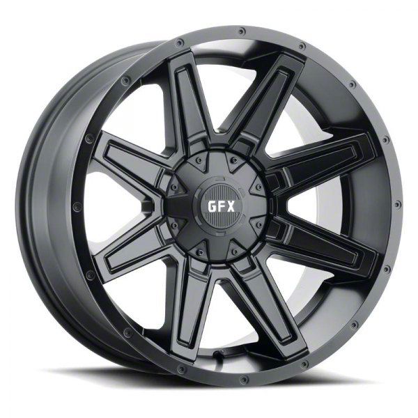Spec-1 Jeep Wrangler SP-59 Gloss Black and Red Undercut