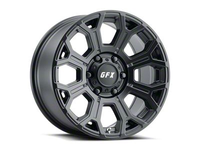 G-FX TR-19 Matte Black 6-Lug Wheel; 16x8.5; 0mm Offset (16-23 Tacoma)