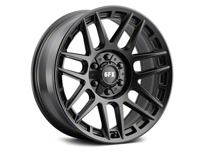 G-FX TM8 Matte Black 6-Lug Wheel; 20x9; 18mm Offset (16-24 Titan XD)