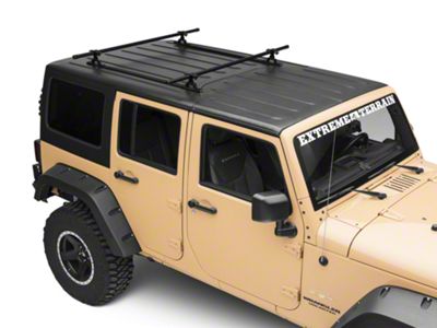 Garvin Crossbar Mounting Kit (07-18 Jeep Wrangler JK 4-Door)